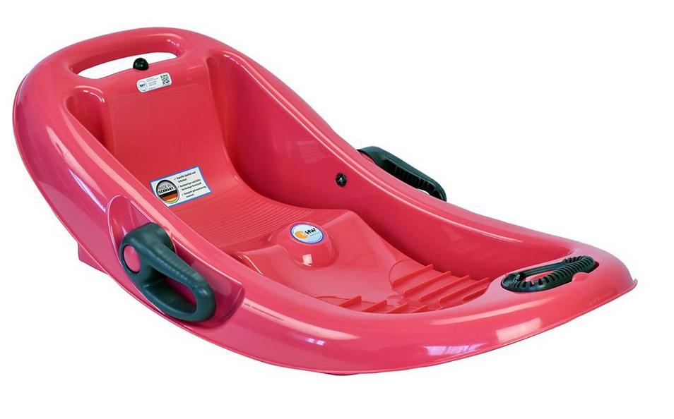 KHW - Snow Flipper de Luxe pink - Der ideale Rodel für die 1. Fahrt