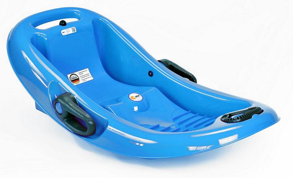 KHW - Snow Flipper de Luxe iceblue - Der ideale Rodel für die 1. Fahrt