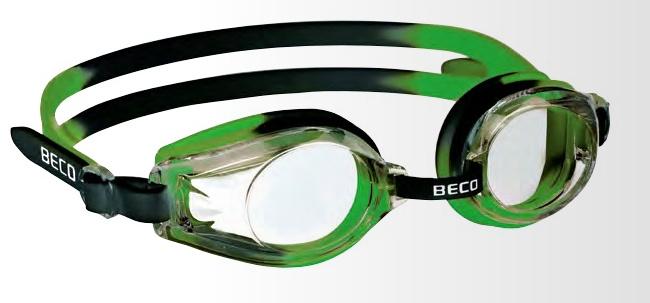BECO - Kids Swimming Goggles RIMINI 12+ grün/schwarz