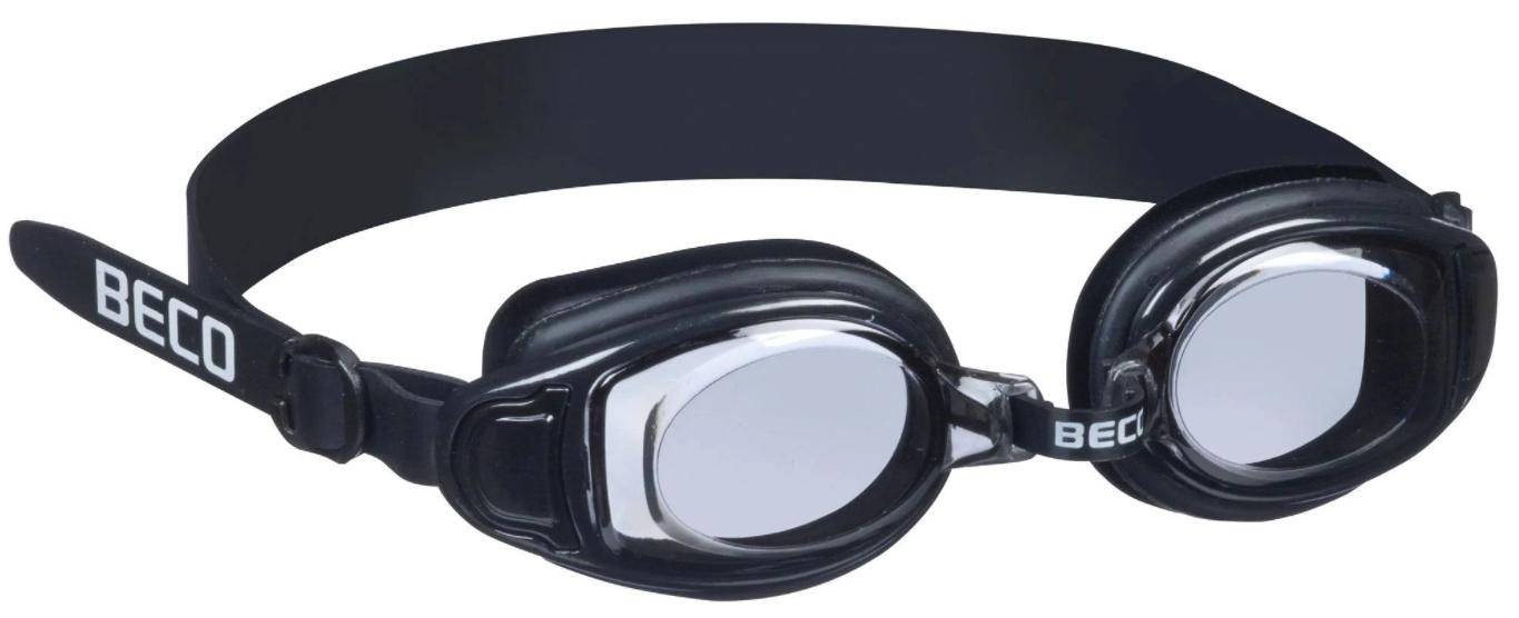 BECO - Schwimmbrille ACAPULCO, schwarz, für Kinder ab 8 Jahren und Jugendliche