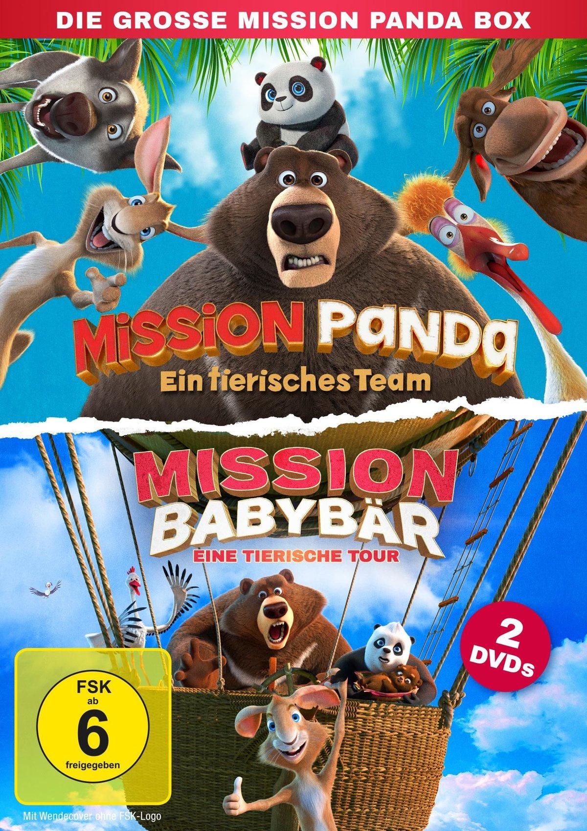 Die große Mission Panda Box  [2 DVDs]