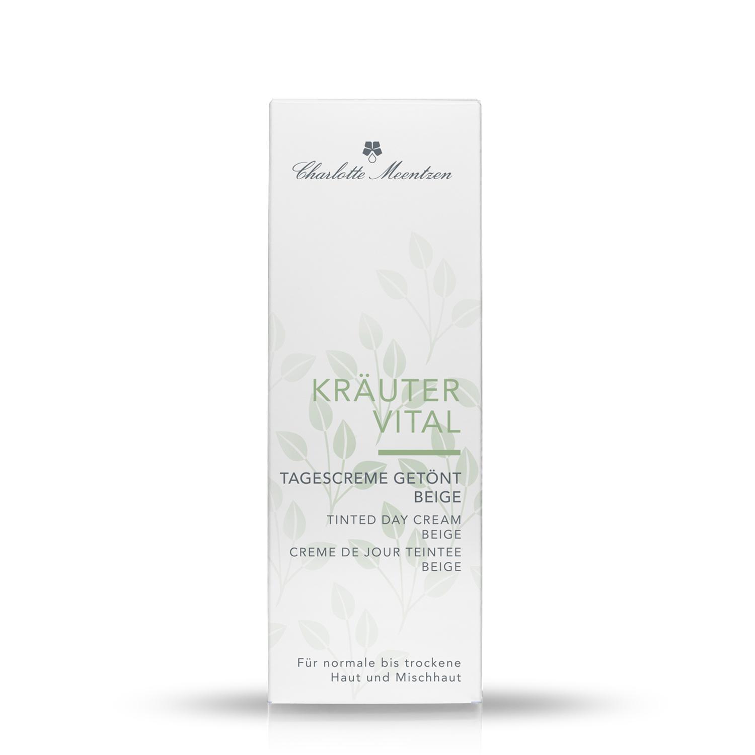 Produktbild Charlotte Meentzen KRÄUTERVITAL Tagescreme getönt beige 2 von 2