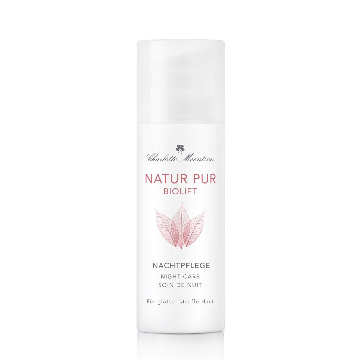 Charlotte Meentzen NATUR PUR BIOLIFT Nachtpflege
