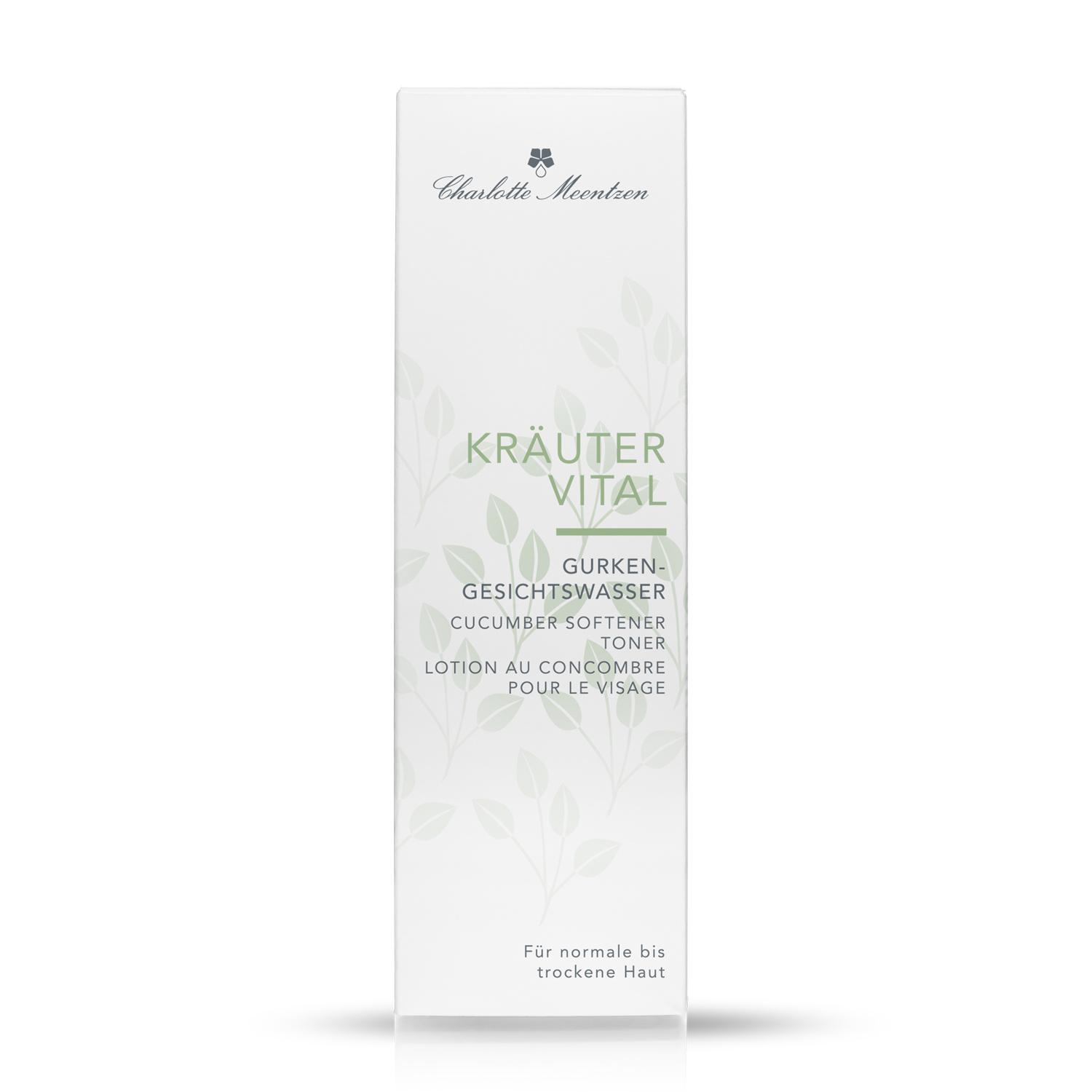Produktbild Charlotte Meentzen KRÄUTERVITAL Gurken-Gesichtswasser 2 von 2