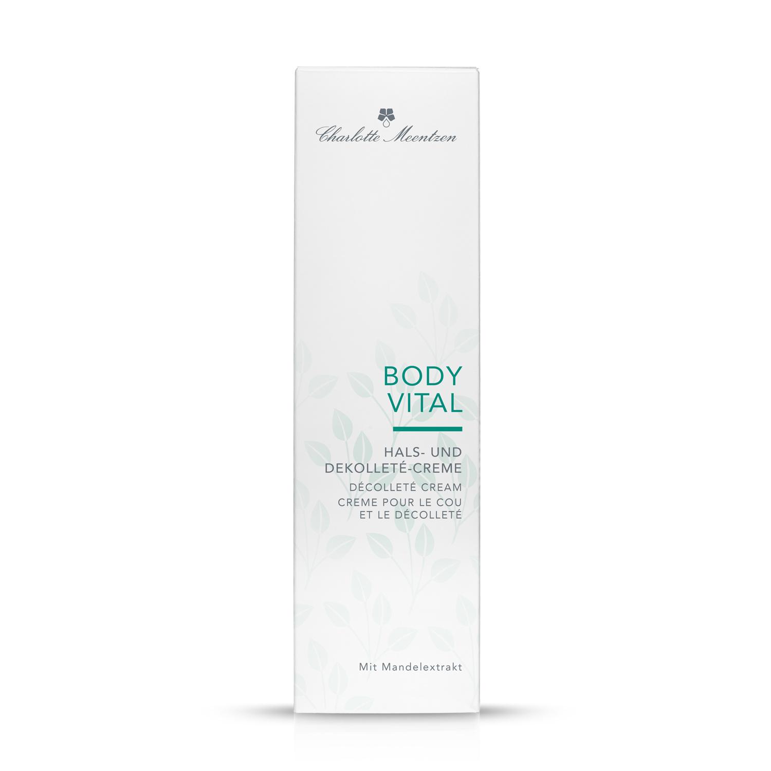 Produktbild Charlotte Meentzen BODY VITAL Hals- und Dekolletécreme 2 von 2