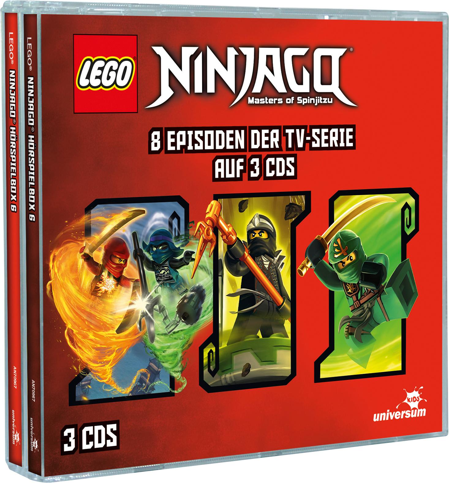 LEGO Ninjago Hörspielbox 6