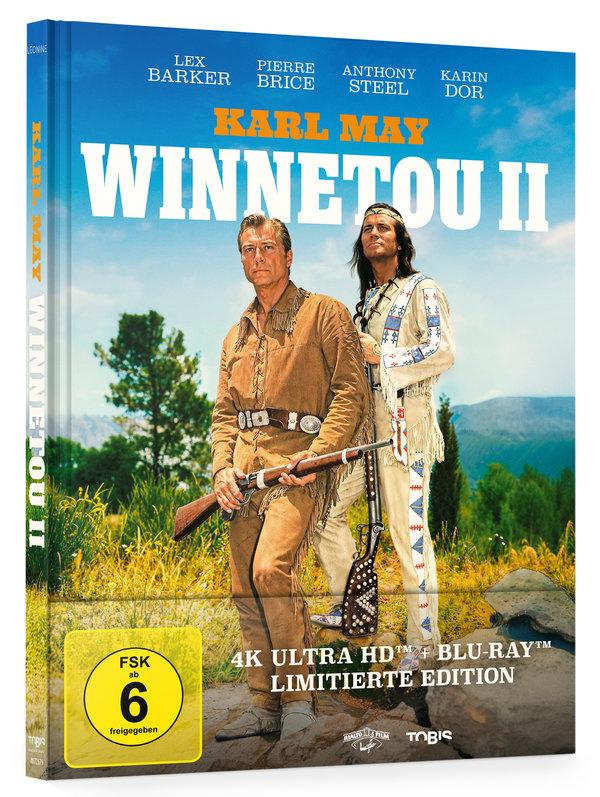 Winnetou 2 - Limited Edition - Mediabook  (4K Ultra HD) (+ Blu-ray)