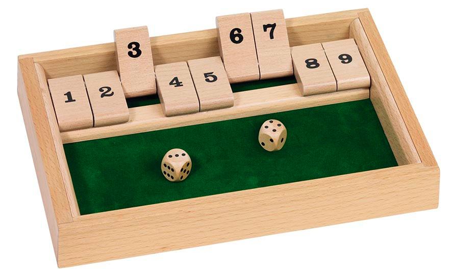Goki Würfelspiel Shut the box  HS075