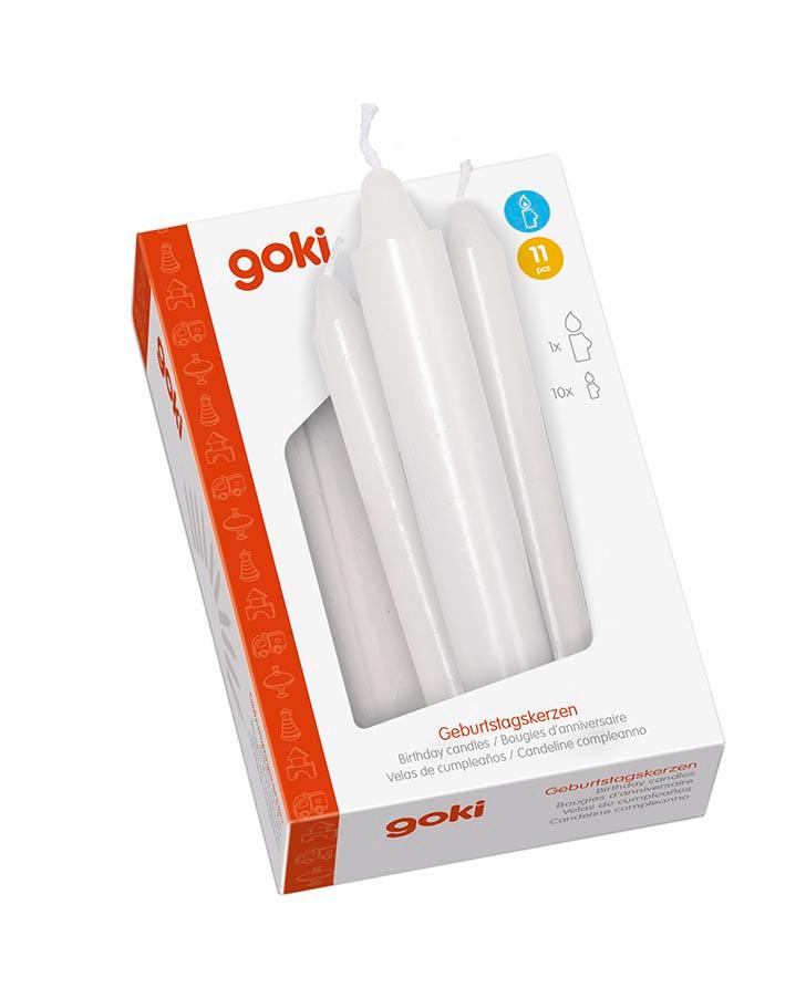 Goki Geburtstagskerzen-Set ( für Art. 60993, 60973)  15052