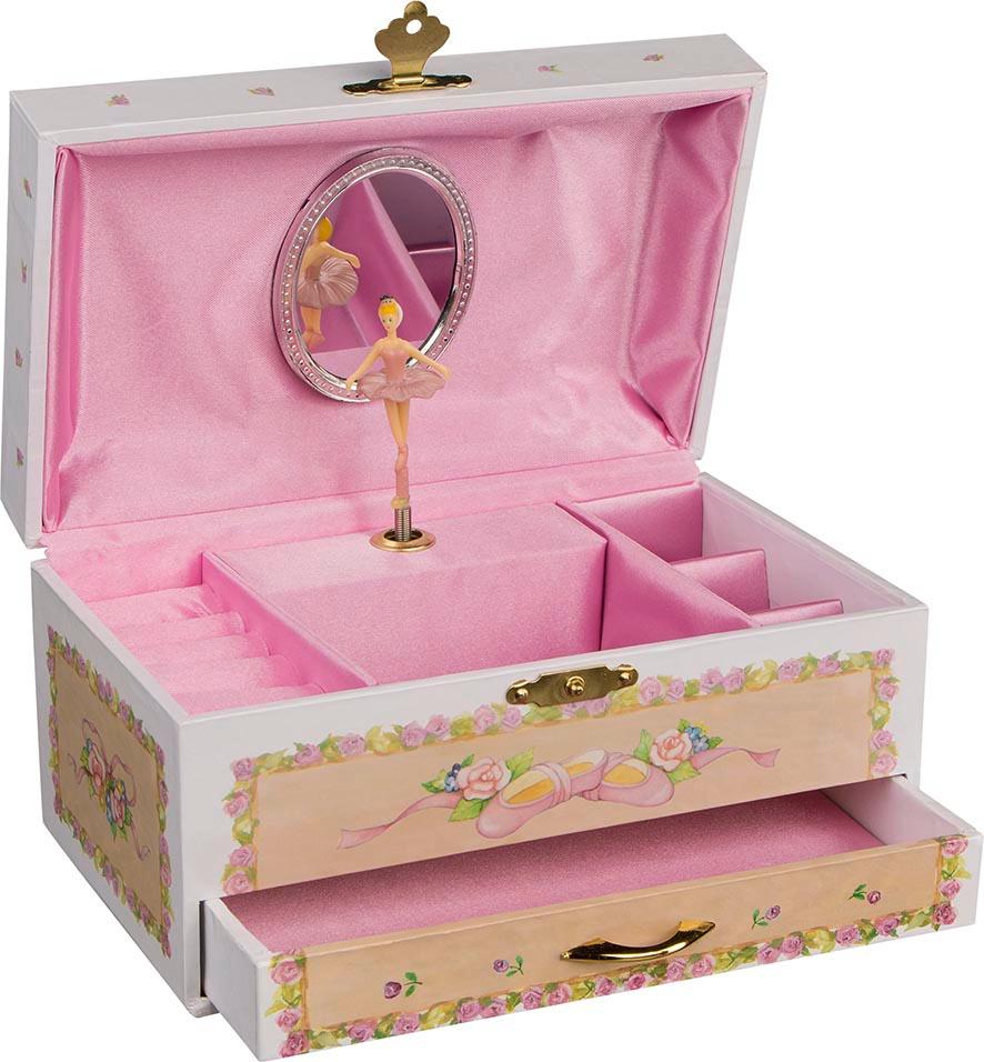 Goki Musikspieldose Ballerina IV, Melodie: Schwanensee  15348