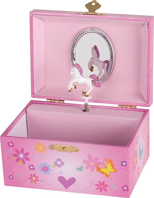 Produktbild Goki Musikspieldose Einhorn, Melodie: Schwanensee  15543 2 von 2