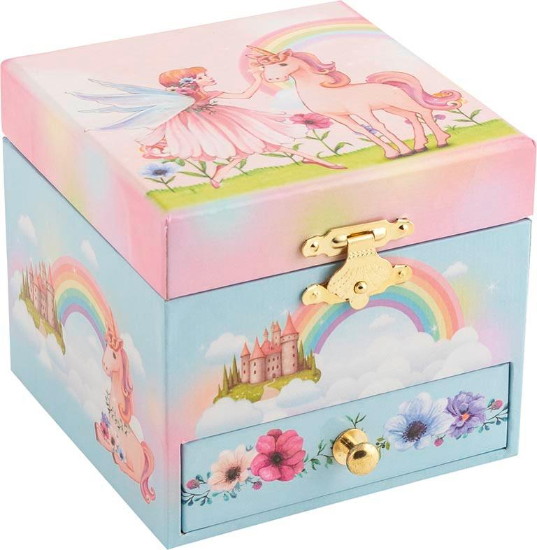 Goki Musikspieldose Elfe, Melodie: Schwanensee  15556