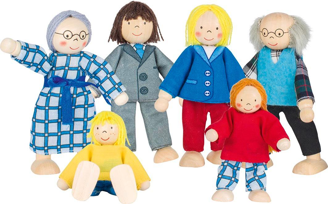 Goki Biegepuppen City Familie  SO218