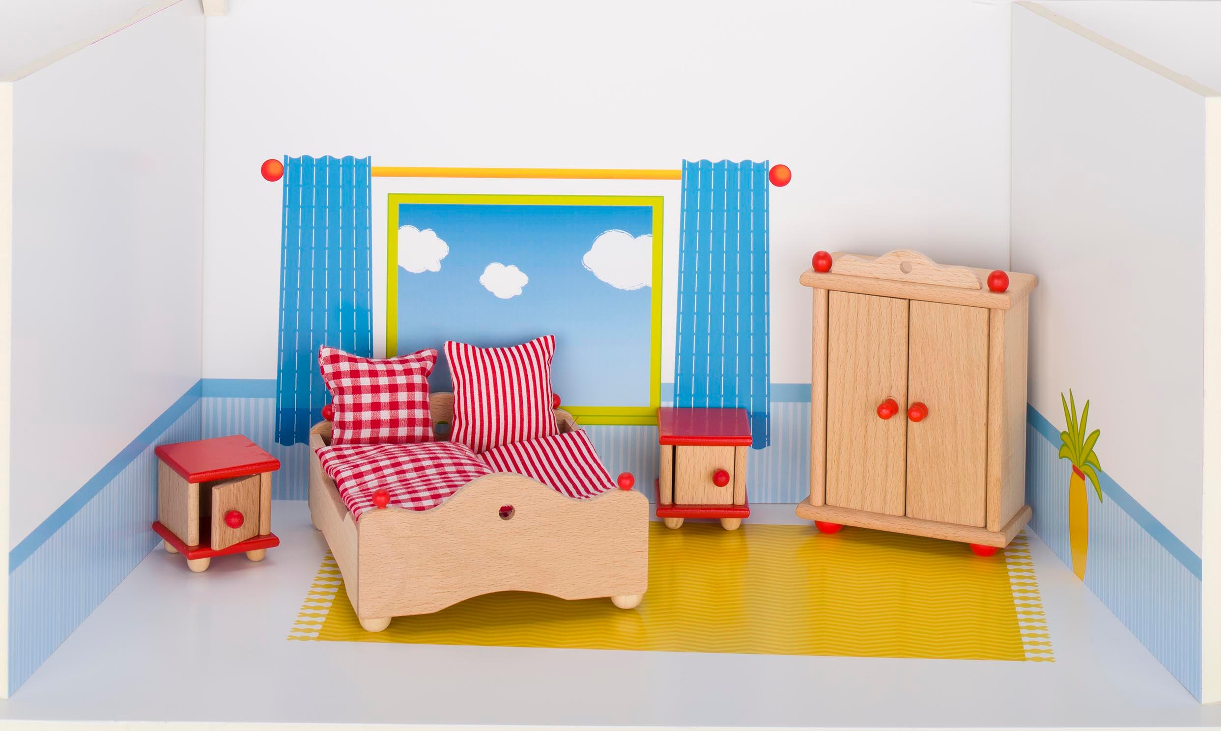 Goki Puppenmöbel Schlafzimmer  51954