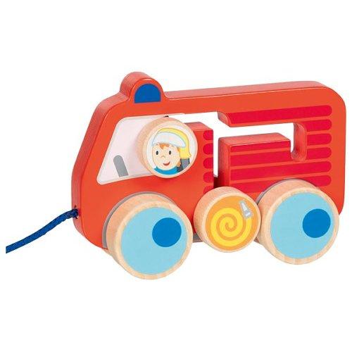 Produktbild Goki Ziehfahrzeug Feuerwehr 112 3 von 3