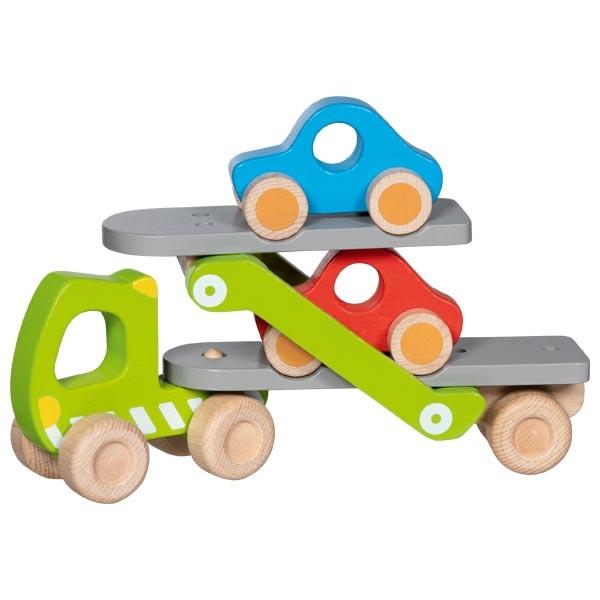 Goki Autotransporter mit 2 Fahrzeugen