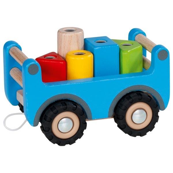 Produktbild Goki Kranwagen mit Anhänger Mit Magneten 55875 3 von 4