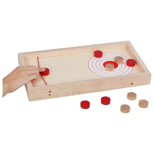 Produktbild Goki Super Puck Brettspiel, 2 in 1 3 von 4