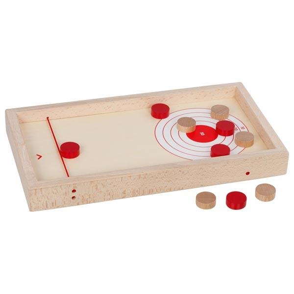Produktbild Goki Super Puck Brettspiel, 2 in 1 4 von 4