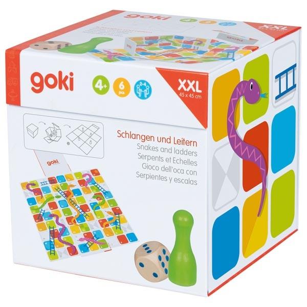 Produktbild Goki XXL Schlangen&Leitern im Würfel zum Aufklappen 4 von 4