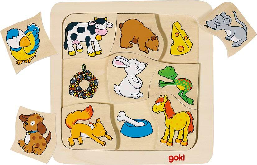 Goki Legespiel Wer frisst was?  56880