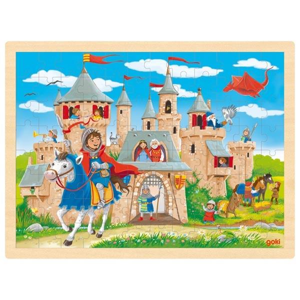 Goki Einlegepuzzle Ritterburg
