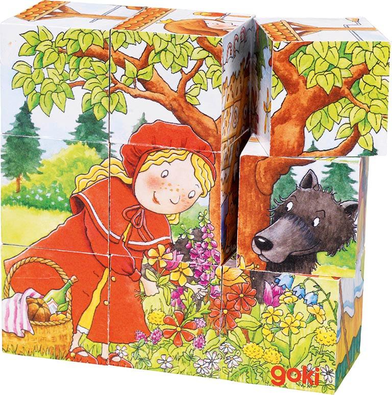 Goki Würfelpuzzle Märchen  57542