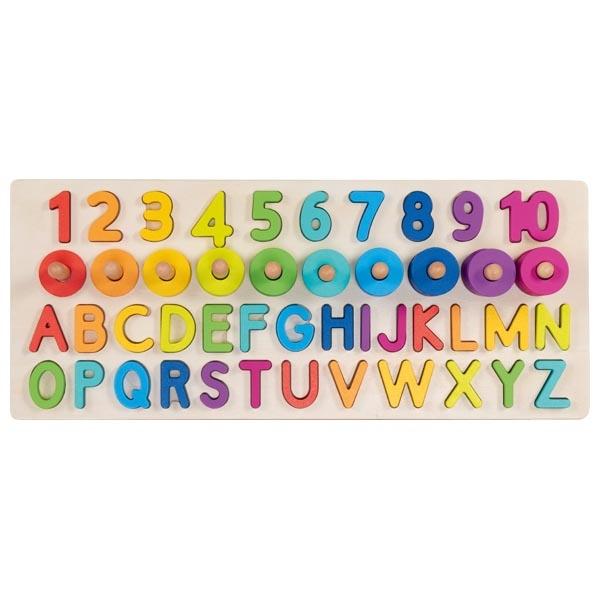 Produktbild Goki Alphanumerisches Puzzle 2 von 3