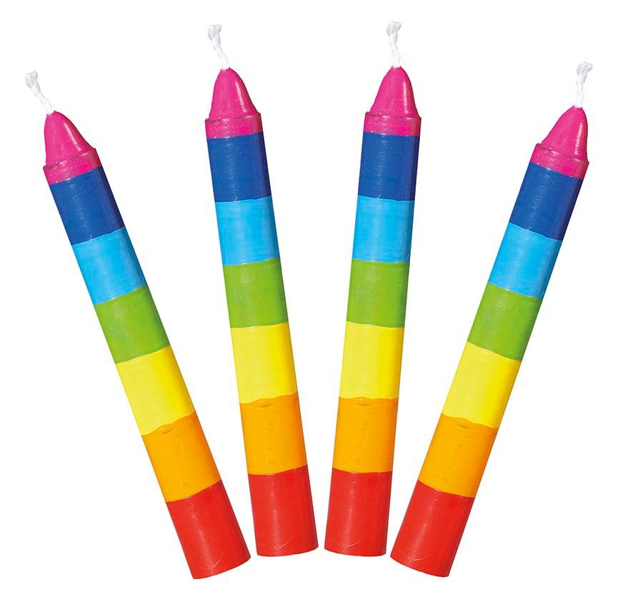 Goki Geburtstagskerzen-Set, bunt  60860