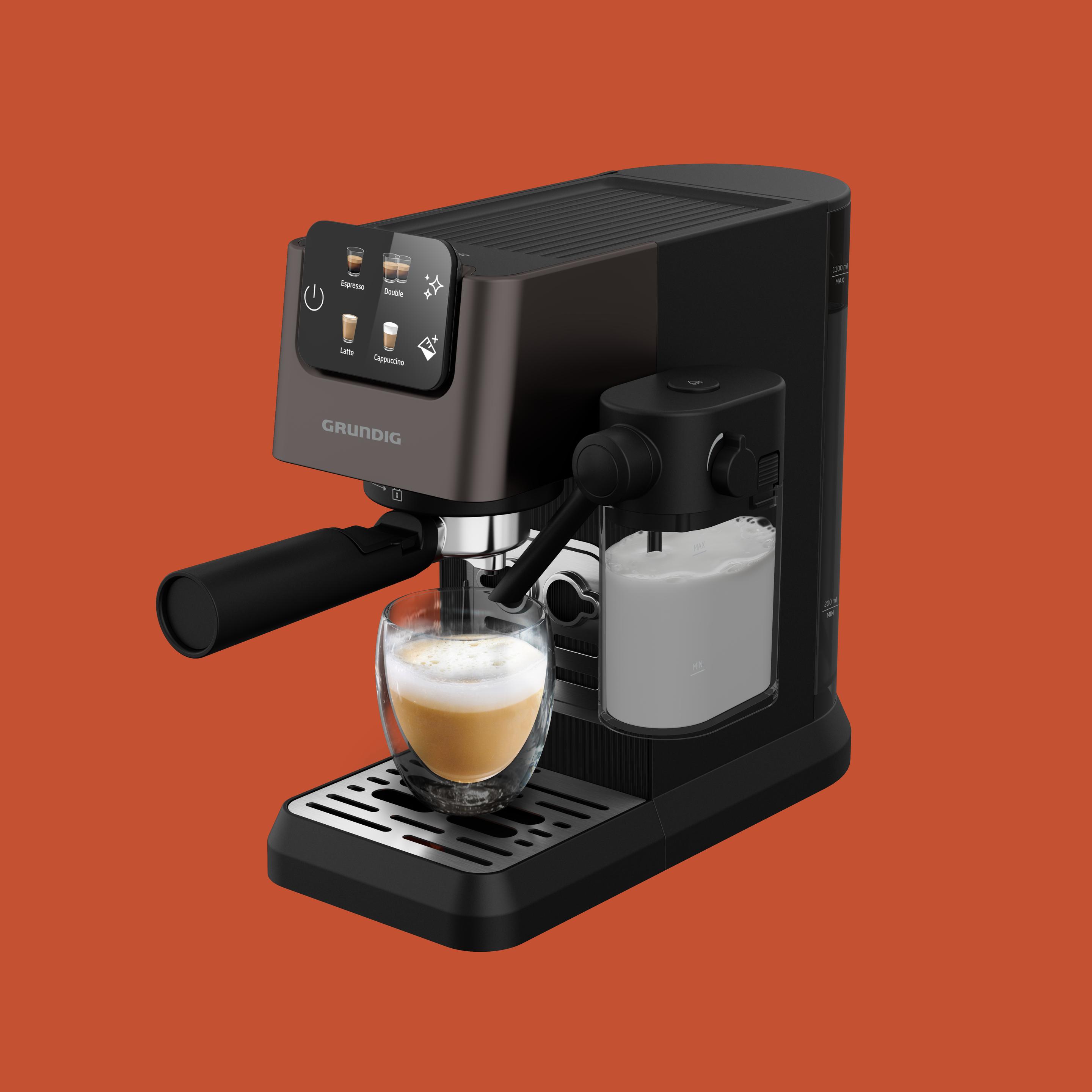 Produktbild GRUNDIG Siebträgermaschine KSM 5330 3 von 5