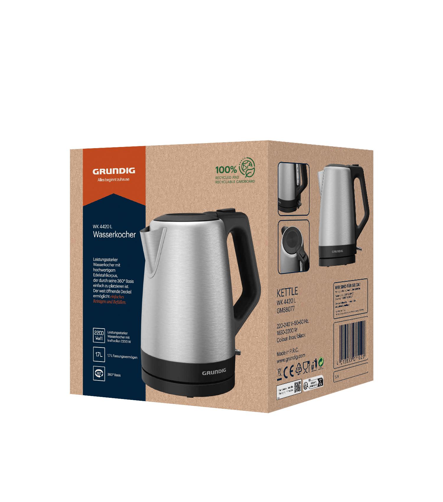 Produktbild GRUNDIG Wasserkocher WK 4420 L 8 von 8