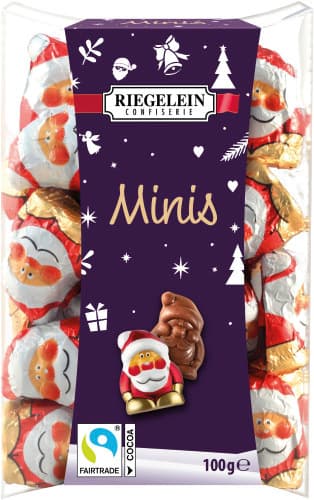 Riegelein Schokonikoläuse Mini
