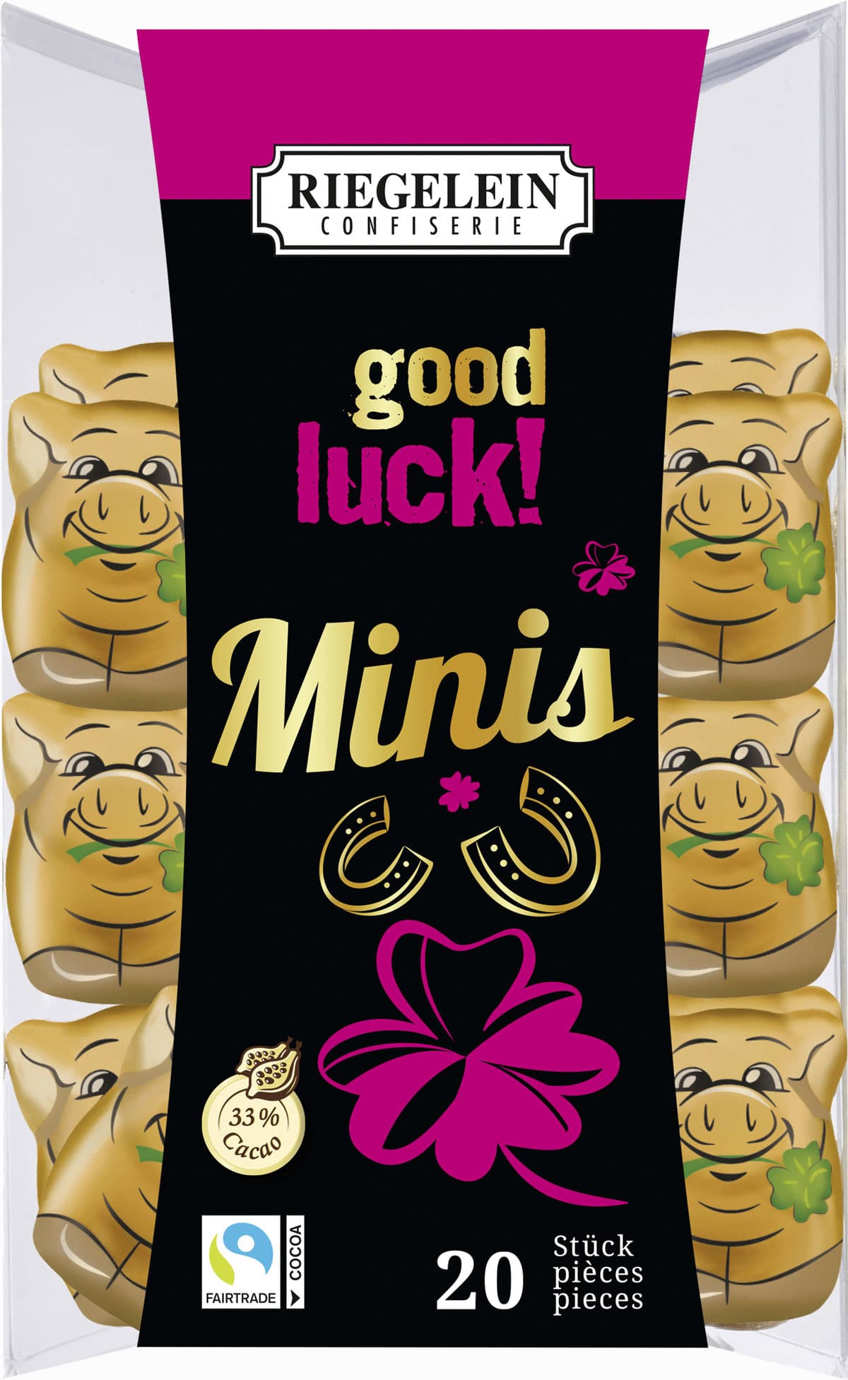 Riegelein Minis Glücksschweinchen