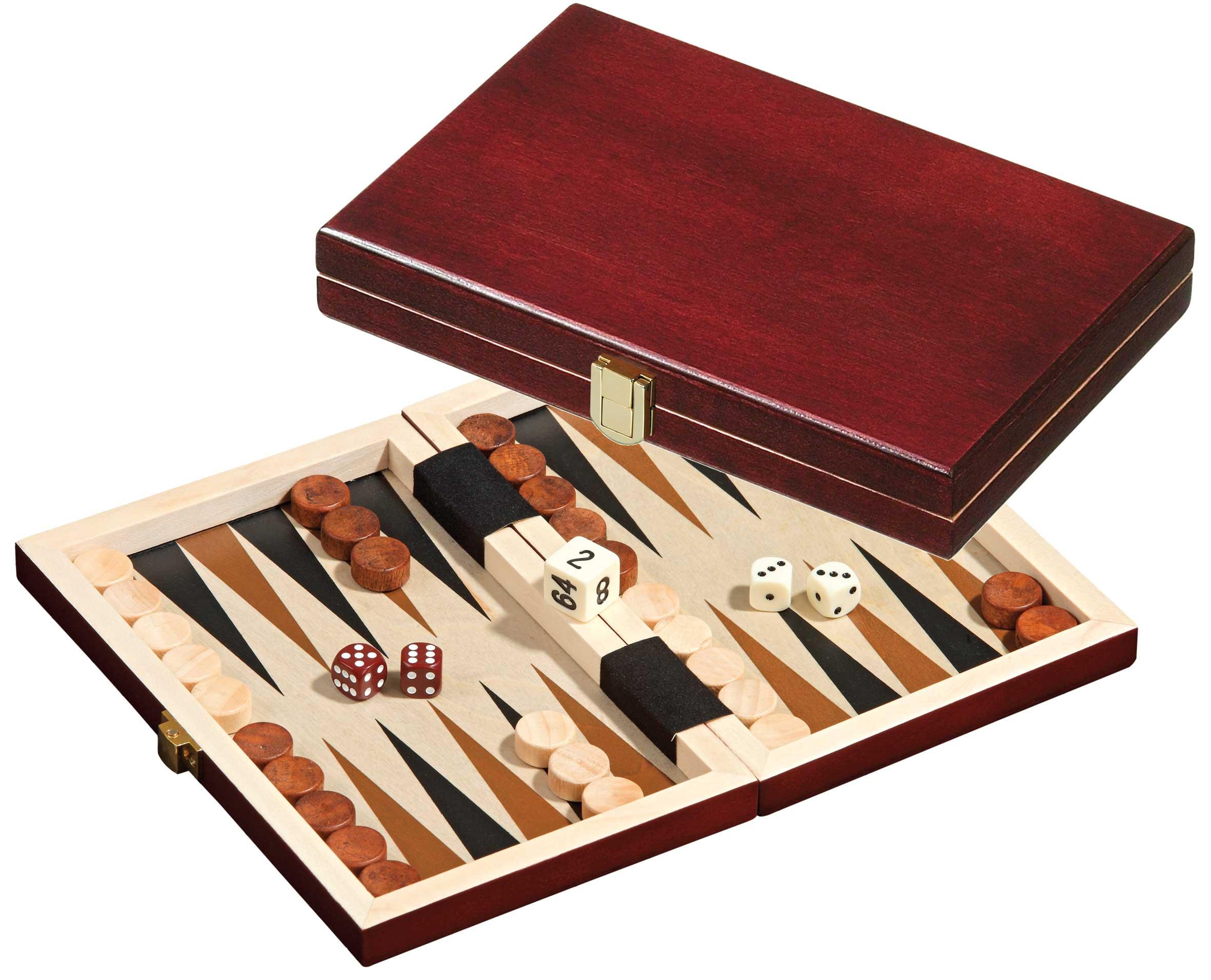 Philos-Spiele Saloniki, mini, Backgammon 1100