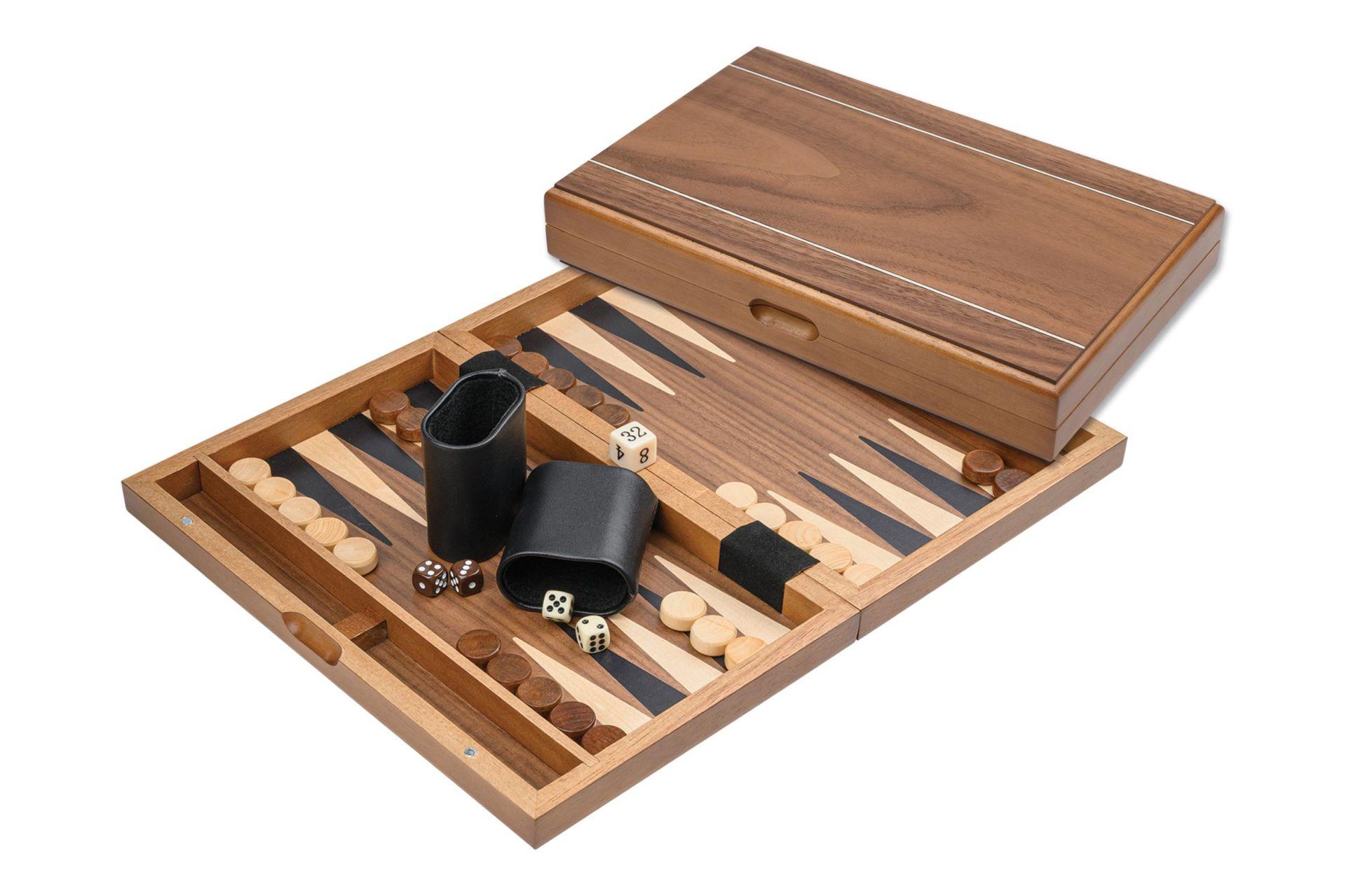 Philos-Spiele Backgammon Makra, klein, magnetisch