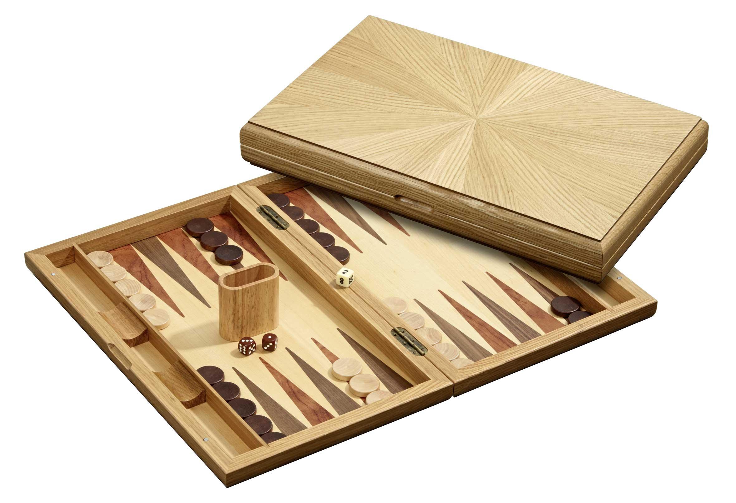 Philos-Spiele Milos, groß, Backgammon 1126