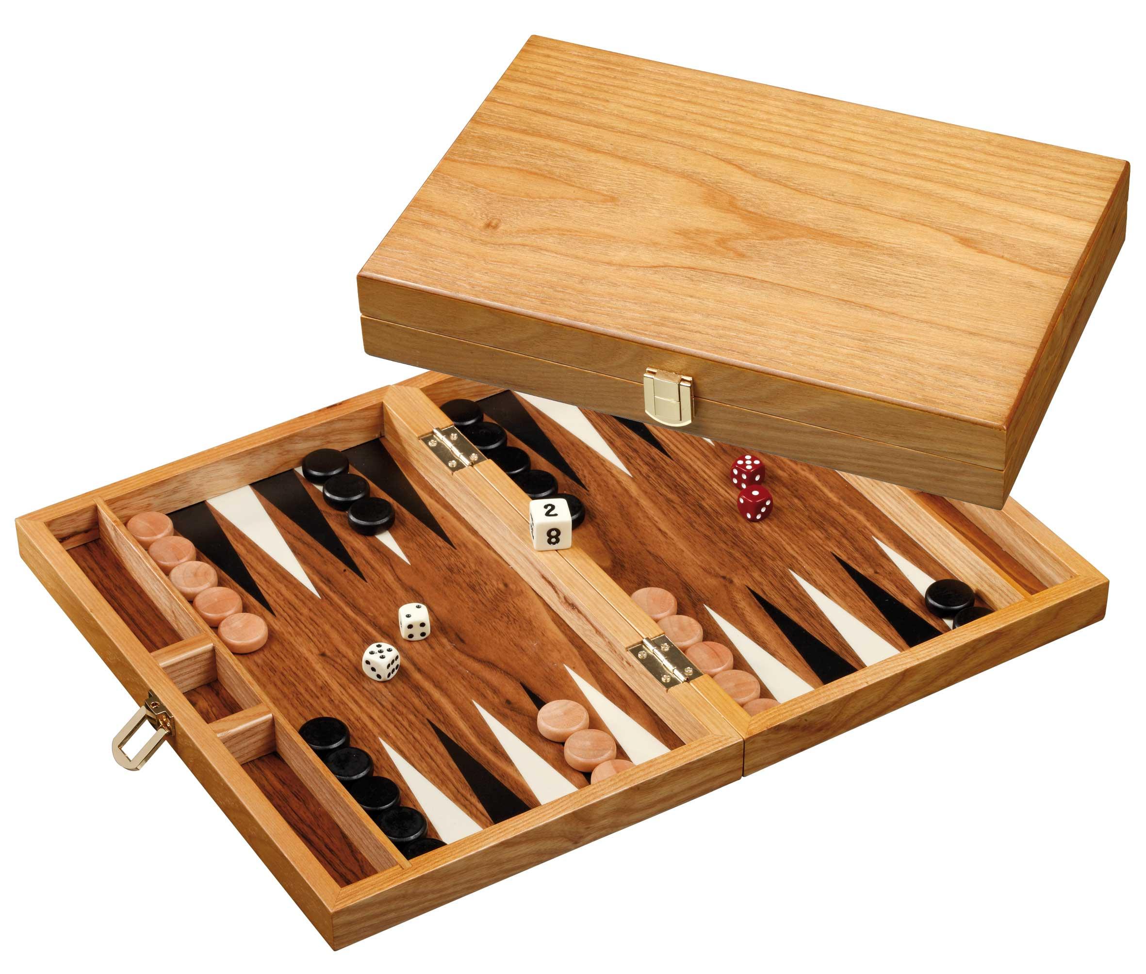 Philos-Spiele Mathraki, klein, Backgammon 1165