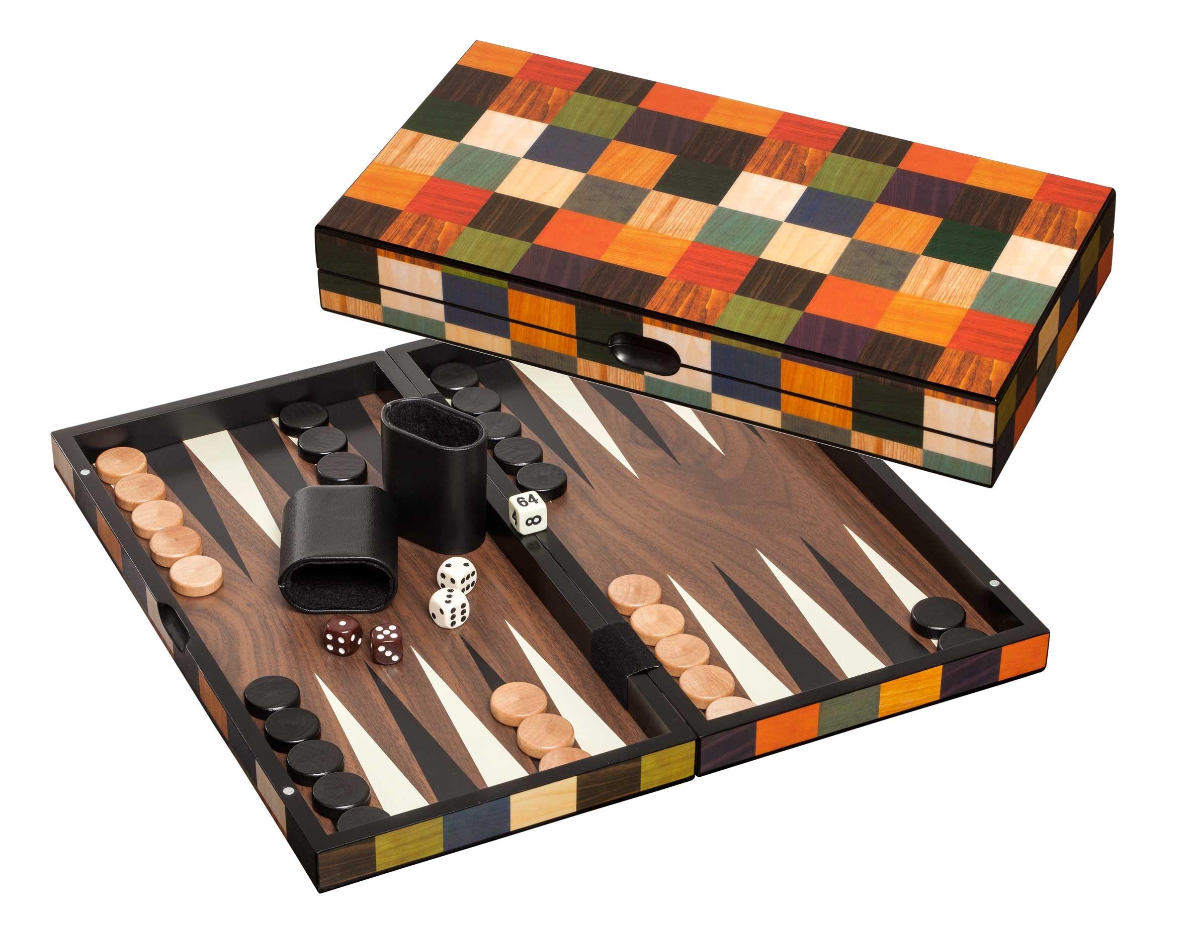 Philos-Spiele Fourni, medium, Backgammon 1168