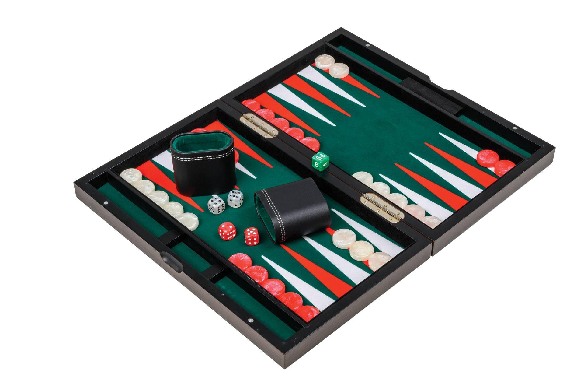 Produktbild Philos-Spiele Backgammon Psara, medium, Innenleben aus Filz 10 von 10