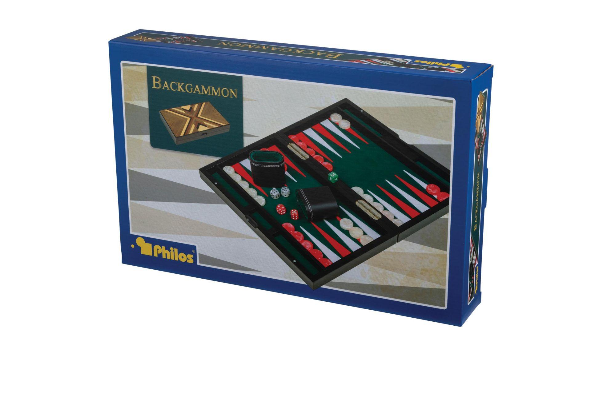 Produktbild Philos-Spiele Backgammon Psara, medium, Innenleben aus Filz 4 von 10