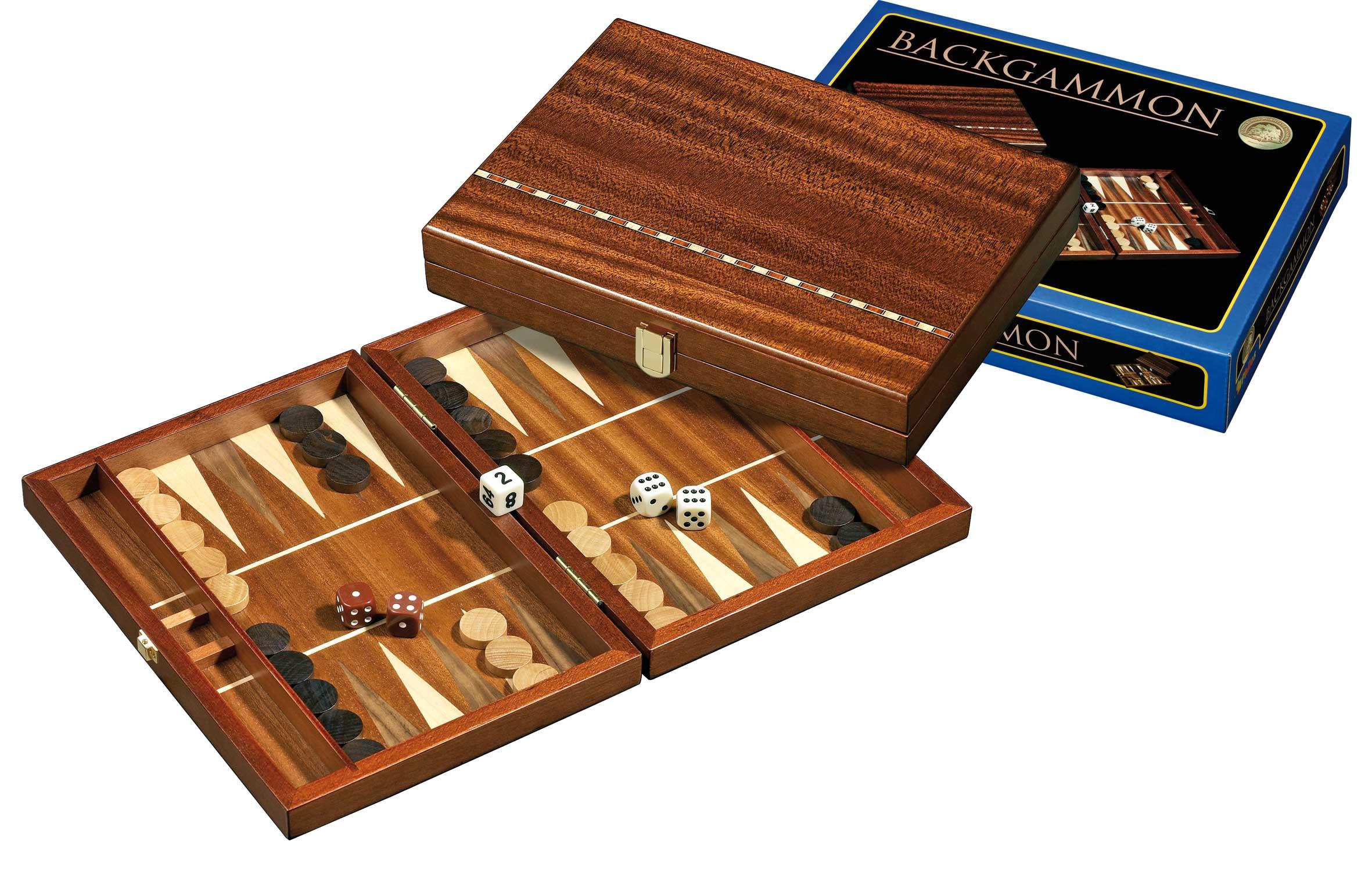 Philos-Spiele Epirus, klein, Backgammon 1302
