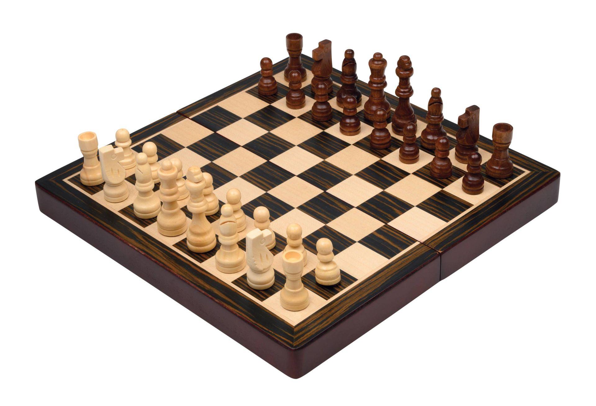 Produktbild Philos-Spiele Schach Backgammon Dame Set, Feld 30 mm, Magnetverschluss 10 von 11