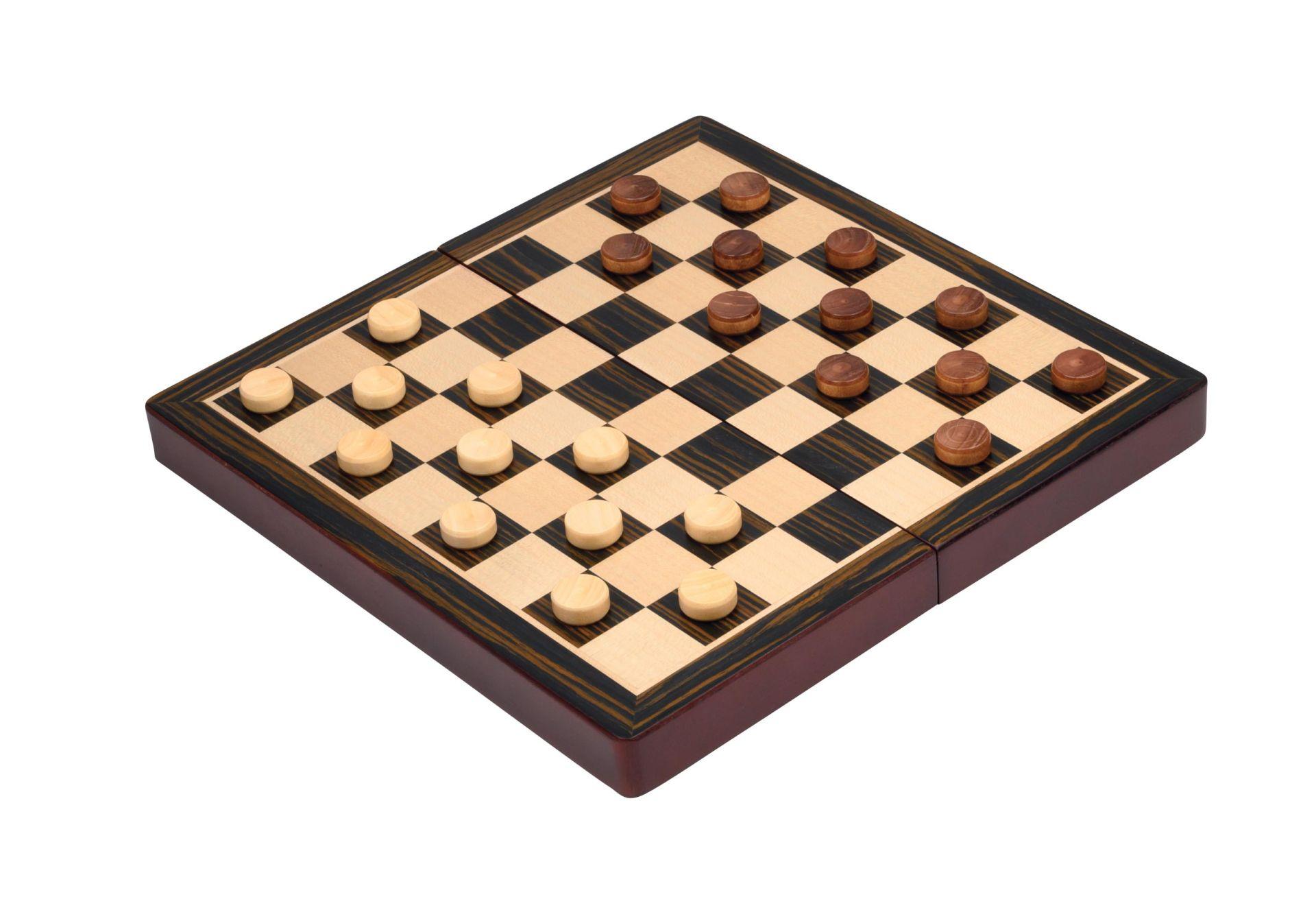 Produktbild Philos-Spiele Schach Backgammon Dame Set, Feld 30 mm, Magnetverschluss 9 von 11