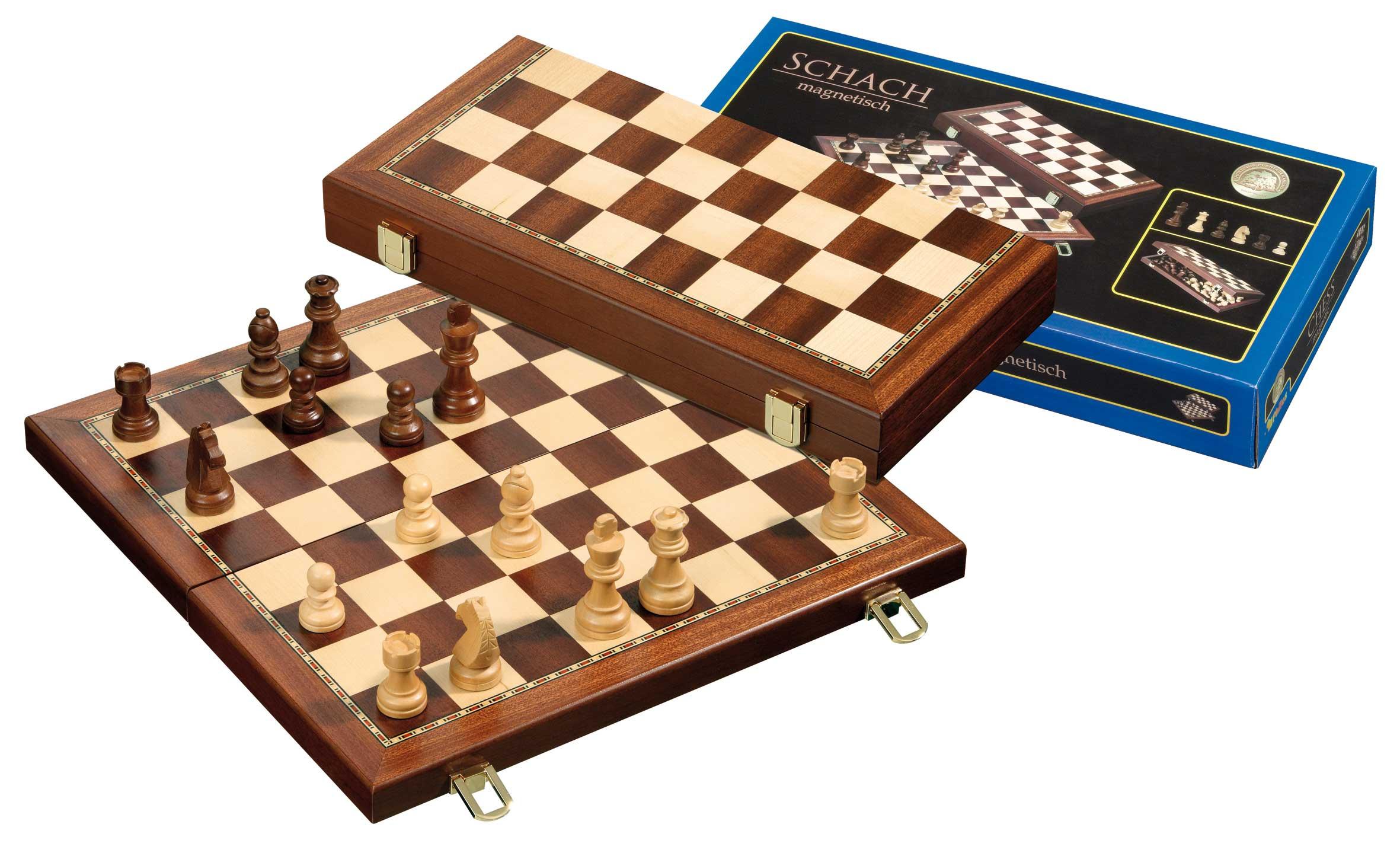 Philos-Spiele Schachkassette, magnetisch, Feld 42 mm 2614