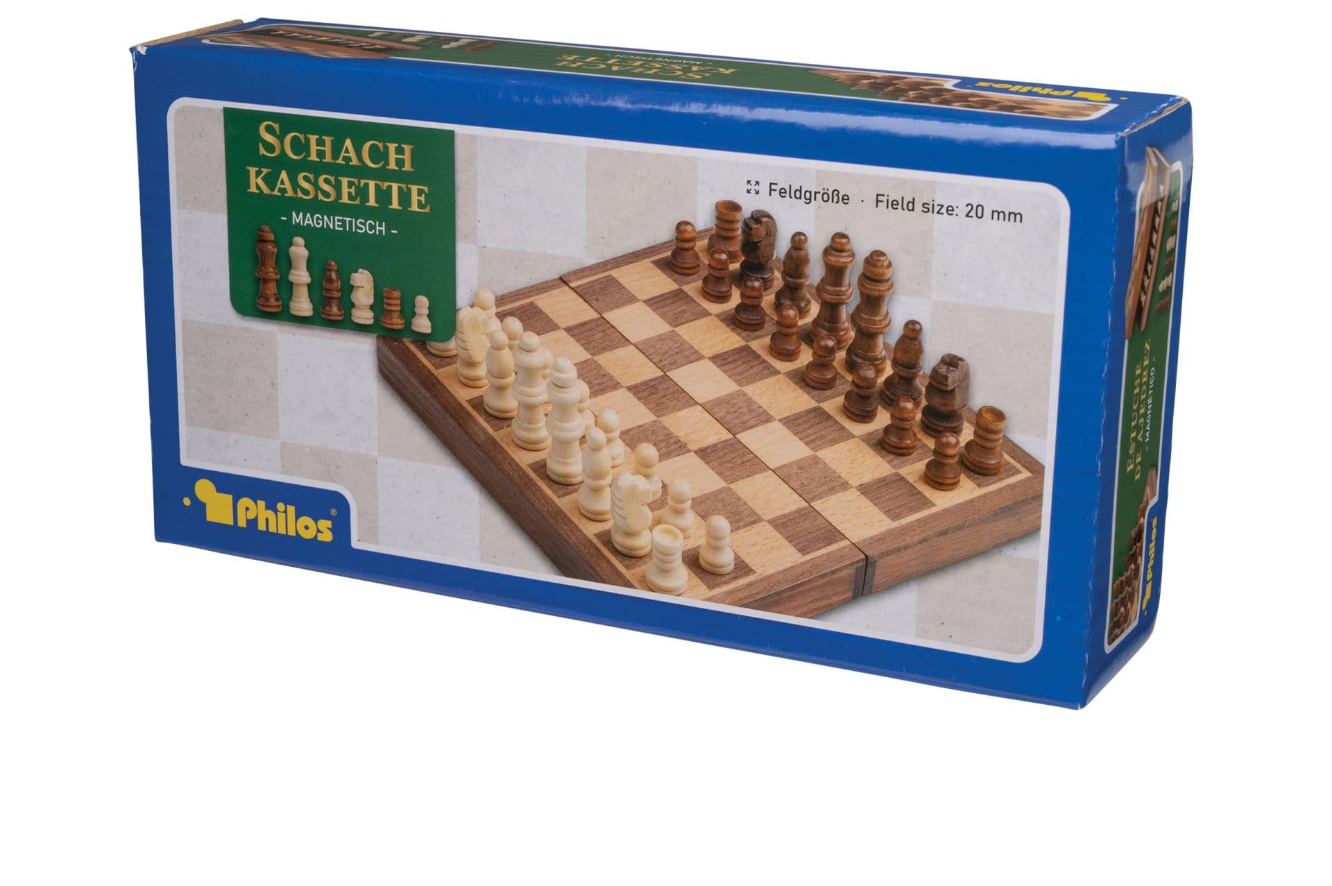 Produktbild Philos-Spiele Schachkassette, Reise, Feld 20 mm, magnetisch 3 von 9