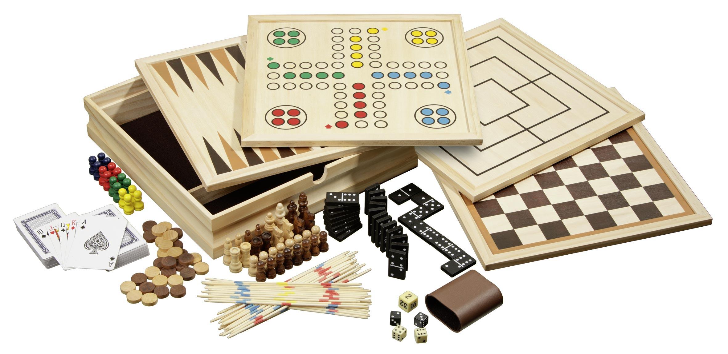Philos-Spiele Holz-Spielesammlung 10, medium 3098