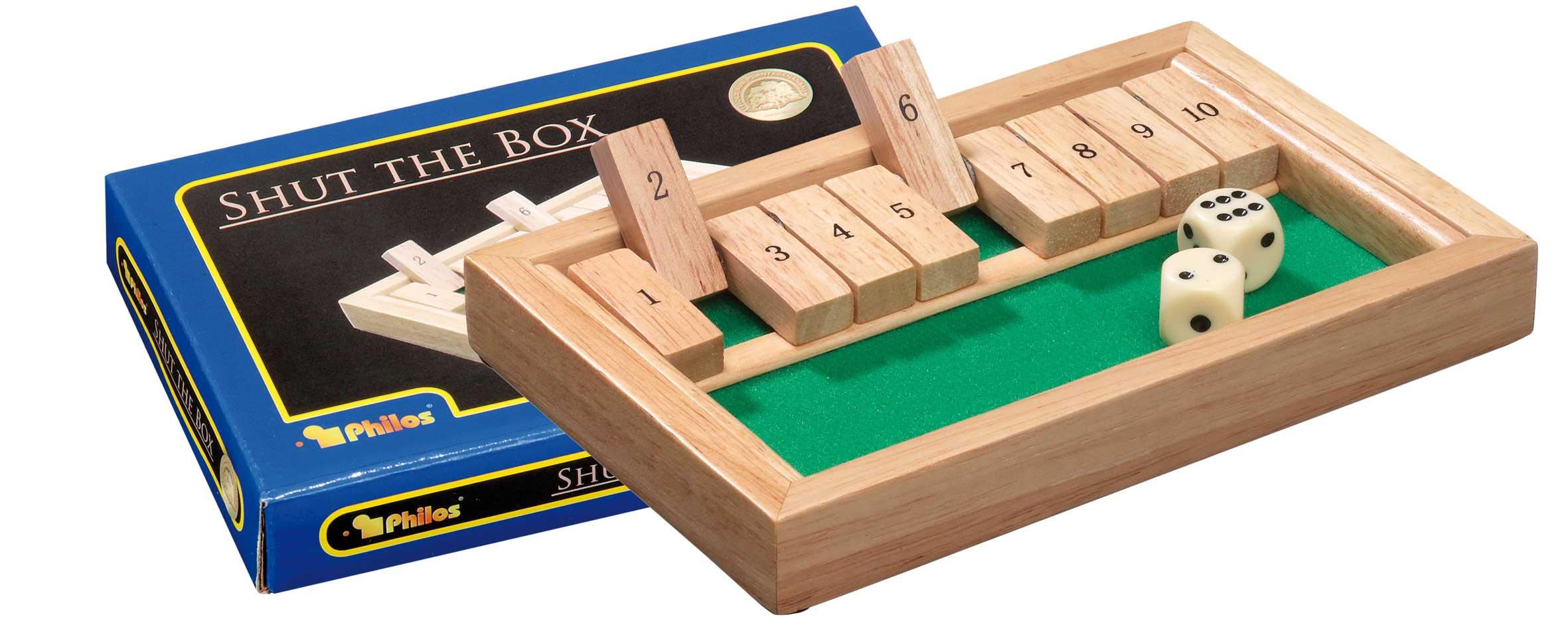 Philos-Spiele Shut The Box, mini 3129