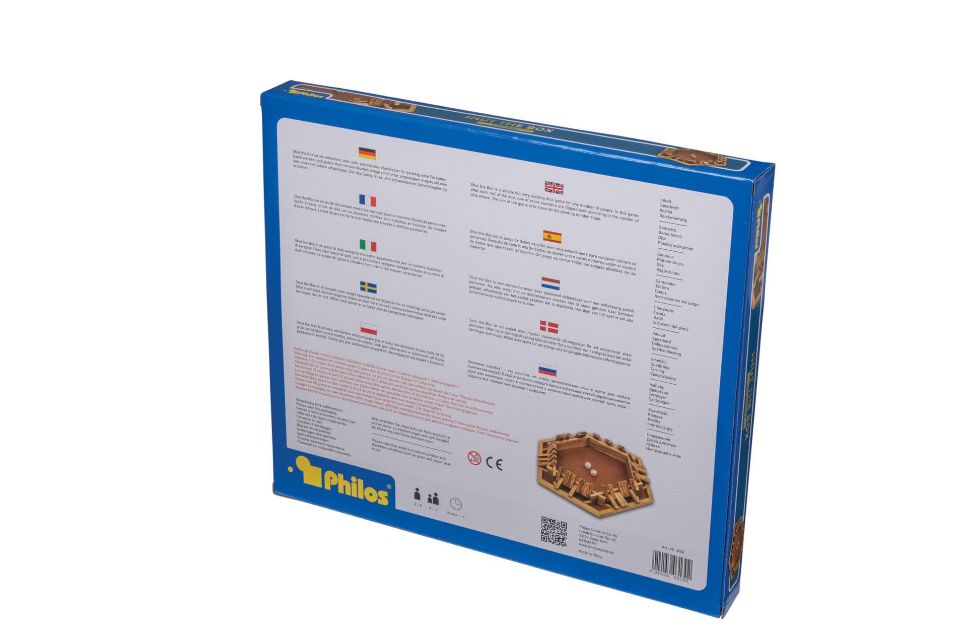 Produktbild Philos-Spiele Shut The Box, 10er, 6er Variante 2 von 7