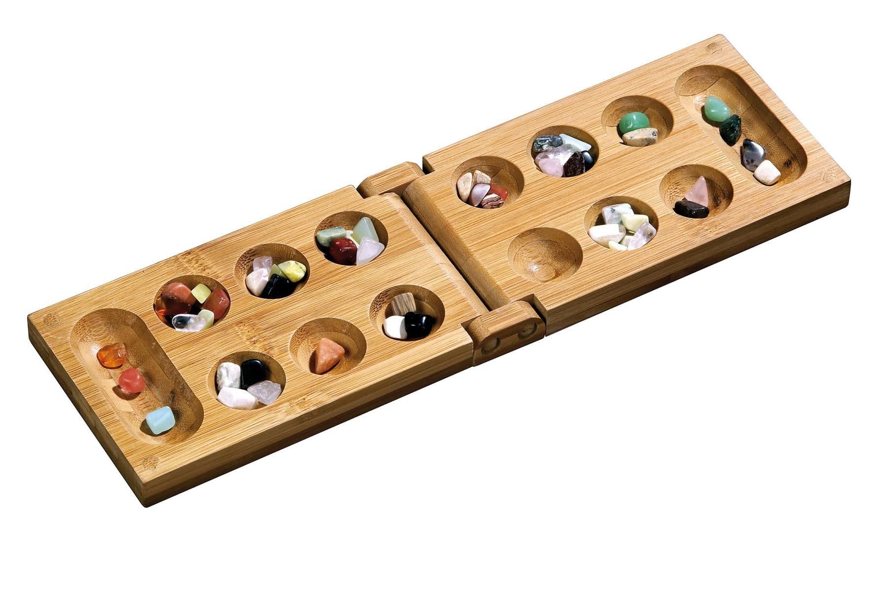 Produktbild Philos-Spiele Kalaha, klappbar, Reisespiel, Bambus  6 von 6