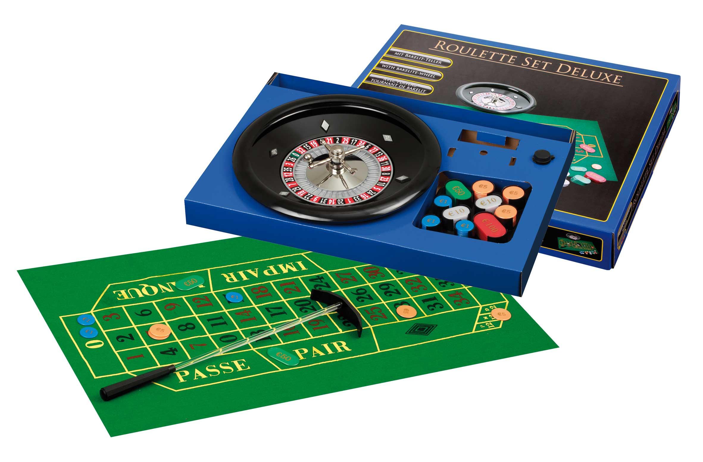Philos-Spiele Roulette Set Deluxe, mit Bakalit-Teller 3700